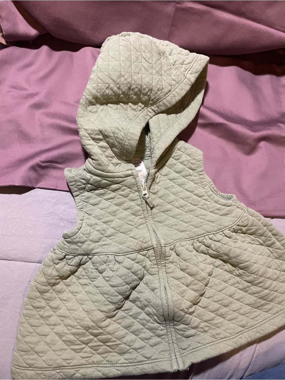 Baby girl vest